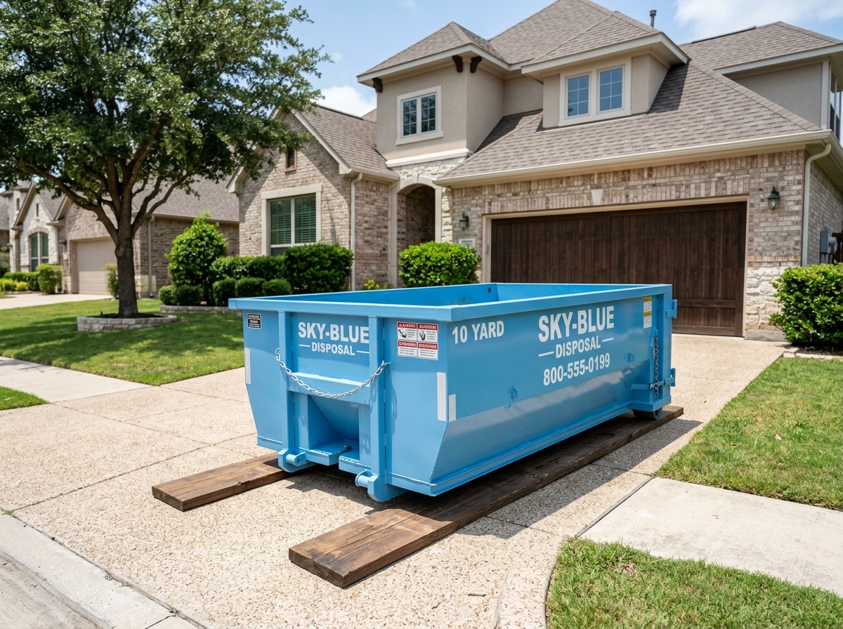 Organic Yard Waste & Storm Debris Cleanout in Temple, TX